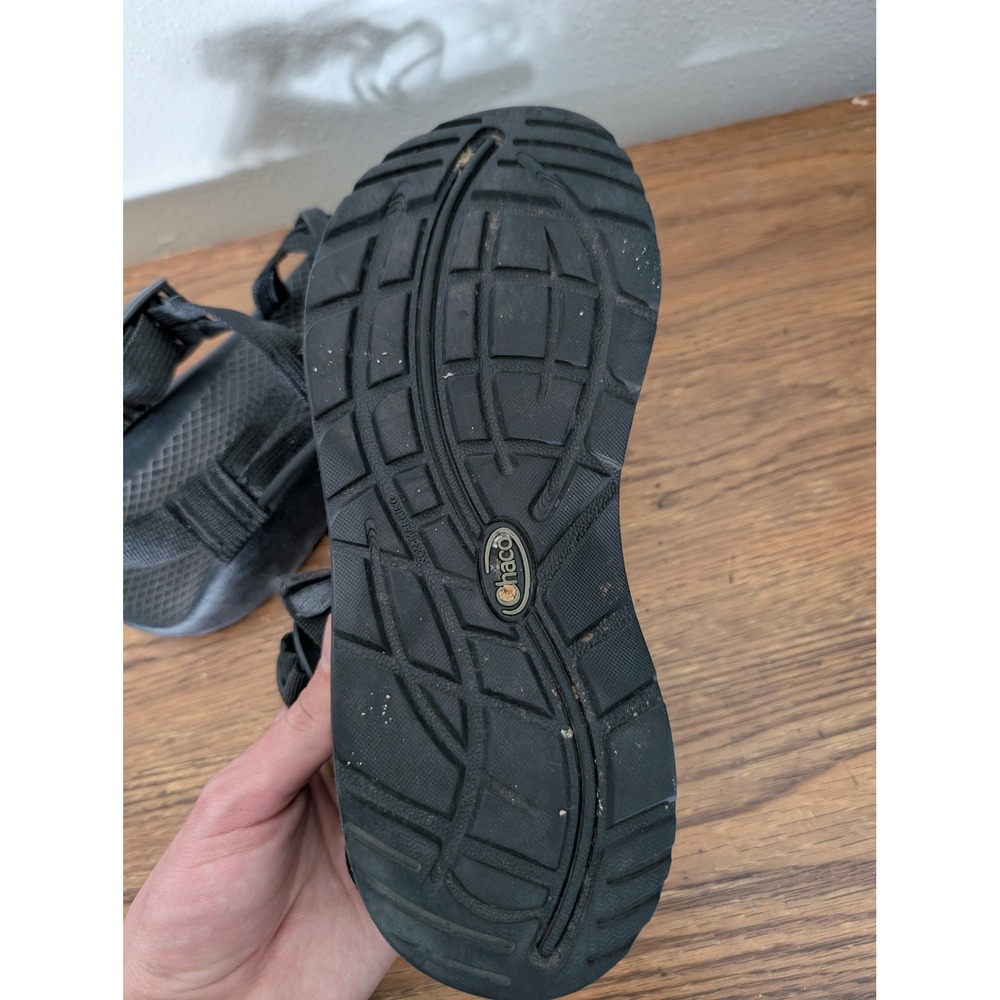 Chaco ZX2 Classic Womens 8 Black Strappy Athletic Outdoor Hiking Sandals Toe - Picture 3 of 11
